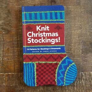 Knit Christmas Stockings Knitting Pattern Book 19 Projects Ornaments
